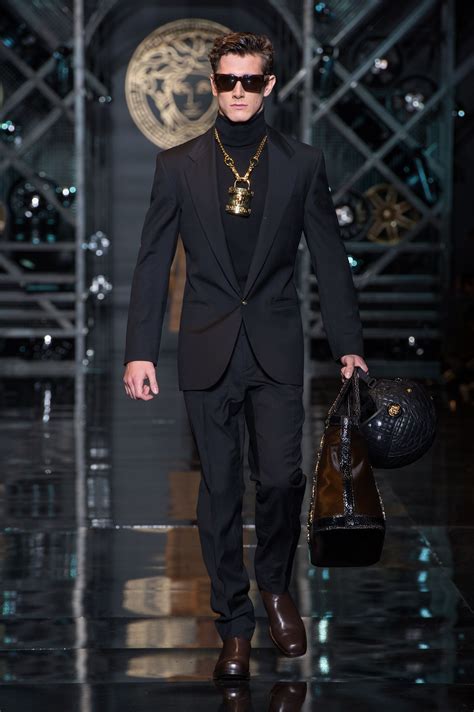 trajes hombre versace|farfetch versace.